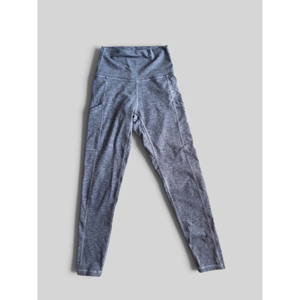 Offline by Aerie XS Heathered Navy The Hugger Leggings Hi rise short inseam